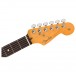 Fender Cory Wong Stratocaster, Sapphire Blue Transparent Headstock Front