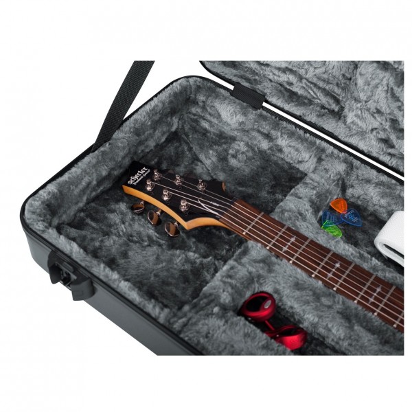 Gator GTSA-GTRELEC-LED LED Edition Moulded Case for Electric Guitar - inside