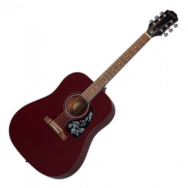 Epiphone Starling Acoustic, Wine Red - Front View