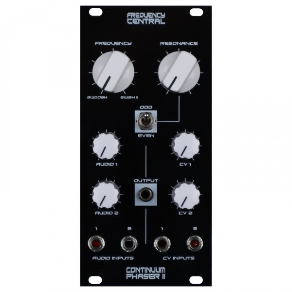 Frequency Central Continuum Phaser II - Front Panel