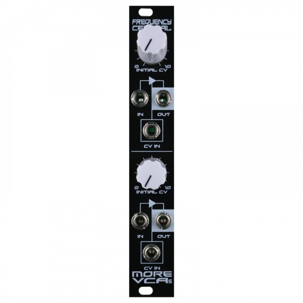 Frequency Central More VCAs (4HP) - Front Panel