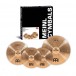 Tama Imperialstar 20'' 5pc Drum Kit w/Meinl, Blacked Out Black