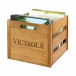 Victrola Wooden Record Holder - With Vinyl (Vinyl Not Included)