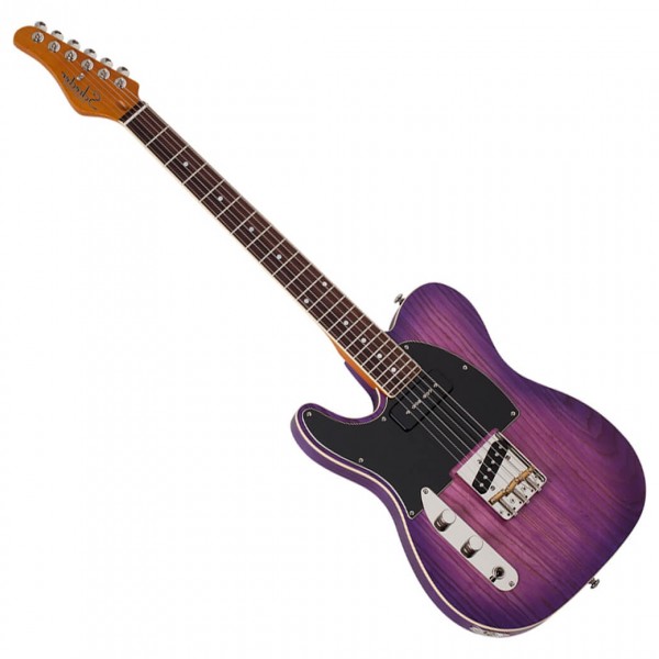 Schecter PT Special Left Handed, Purple Burst Pearl - Front View