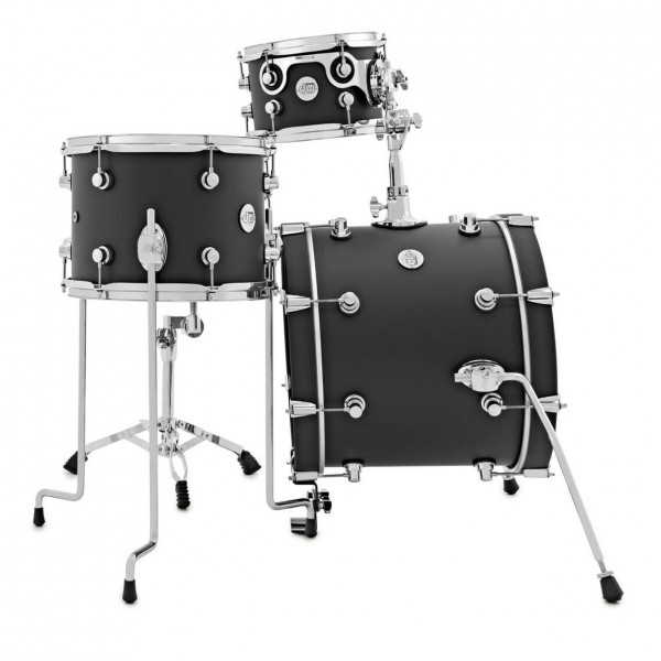 DW Design Series Mini-Pro Shell Pack, Matte Lacquer, Black Satin
