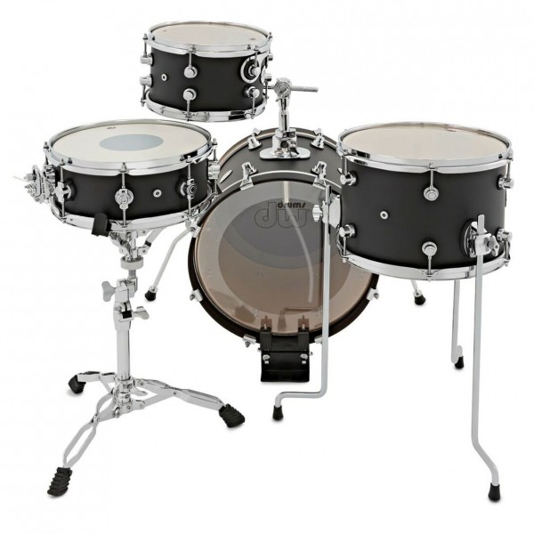 DW Design Series Mini-Pro Shell Pack, Matte Lacquer, Black Satin