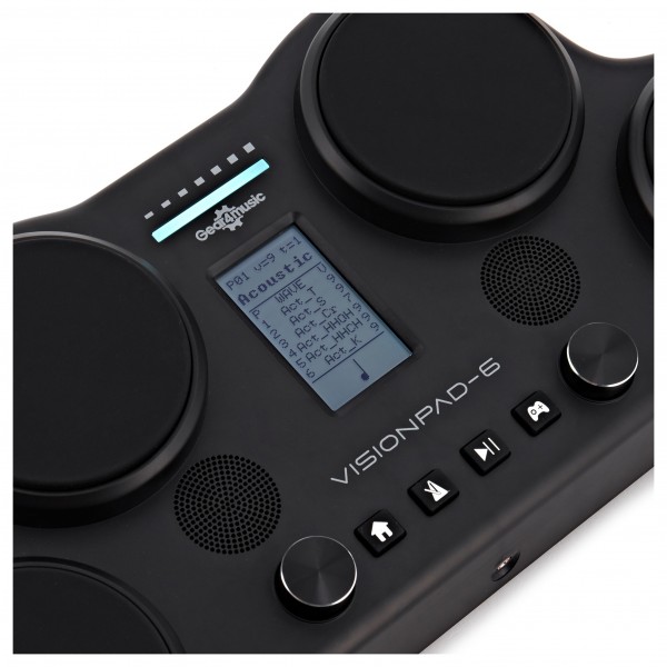 VISIONPAD-6 Electronic Drum Pad by Gear4music