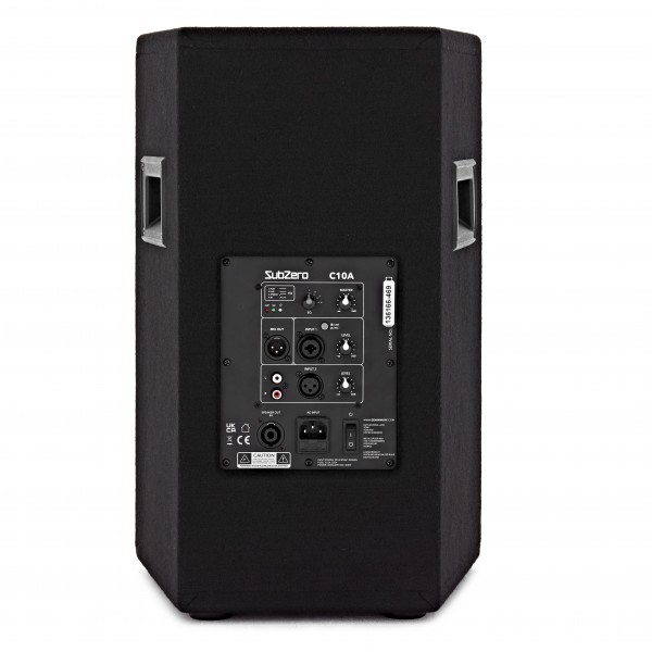 SubZero 10" Active Carpet PA Speaker with 12" Active Carpet Subwoofer