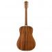 Fender Ltd Ed. PM-1E Electro Acoustic, Blacktop back