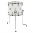 DW Design Series 18 x 16" Floor Tom, Gloss Lacquer, White
