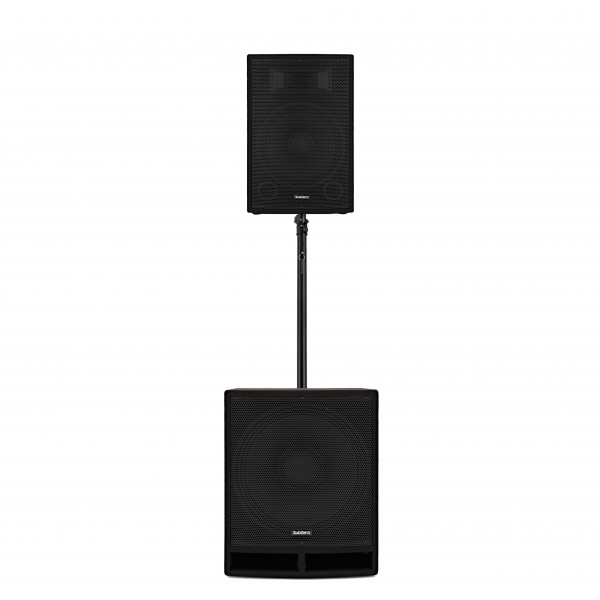 SubZero 12" Active Carpet PA Speaker with 15" Active Carpet Subwoofer