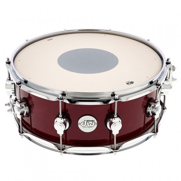 DW Performance Series™ 14 x 6.5" Snare Drum, Lacquer, Cherry Stain
