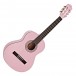 Deluxe Junior klasična kitara 1/2, roza, podjetja Gear4music