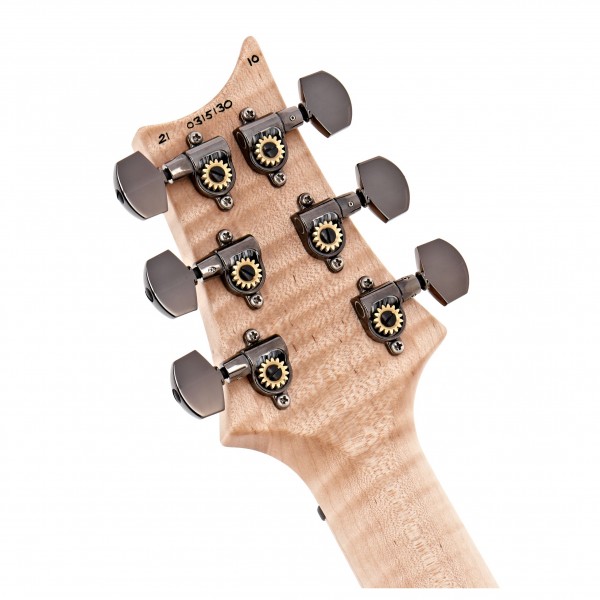 PRS Custom 24 Wood Library, 10 Top Red/Grey Black Fade #0315130