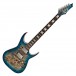 Dean Exile Select Burled Poplar, Satin Turquoise Burst