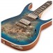 Dean Exile Select Burled Poplar, Satin Turquoise Burst