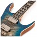 Dean Exile Select Burled Poplar, Satin Turquoise Burst