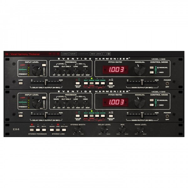 H949 Harmonizer Plugin, Digital Delivery - Main