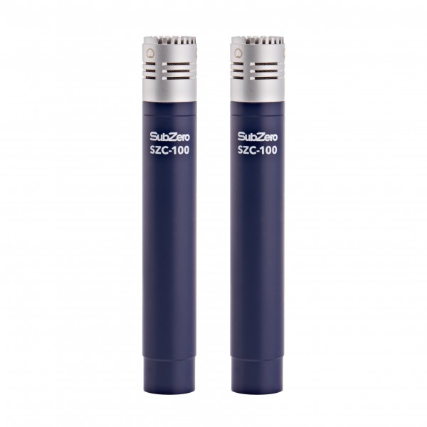 SubZero Pencil Condenser Microphone with Changeable Capsules, Pair