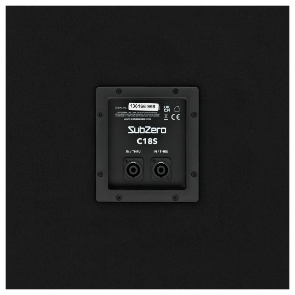 SubZero C18S Passive PA Subwoofer