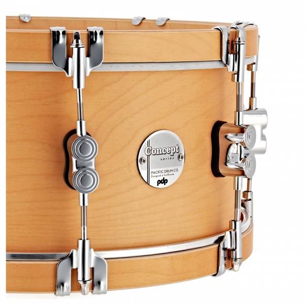 PDP by DW Concept Classic 14 x 6.5" Snare, Natural w/Natural hoops
