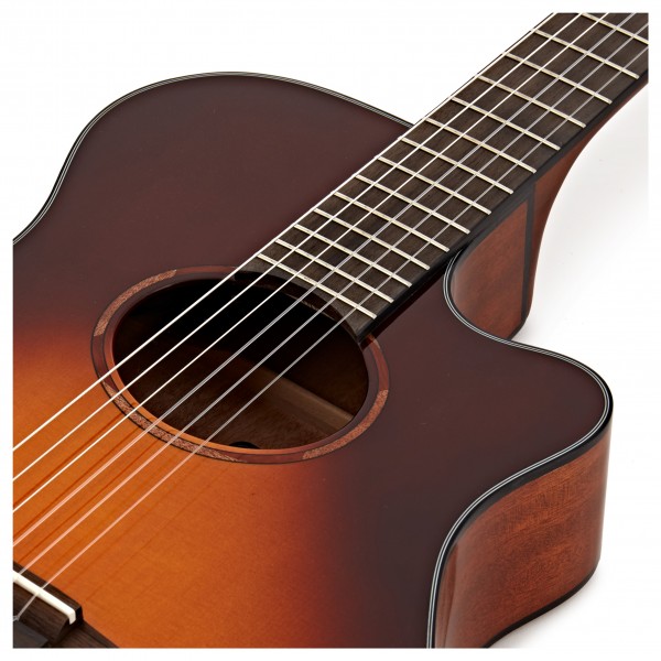 Yamaha NTX1 Electro Nylon String, Brown Sunburst