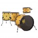 SJC Pathfinder 4pc Shell Pack, Wicked Yellow Satin