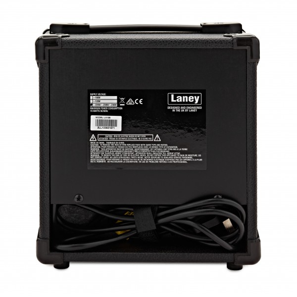 Laney LX10B 10 Watt Bass Guitar Combo Amp, Black