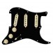 Fender Strat SSS Tex Mex Pre-Wired Pickguard, BWB Flat