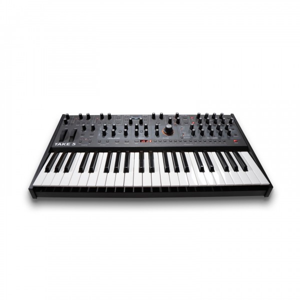 Sequential Take 5 Five-Voice Poly Synth - Low Angle