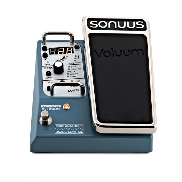 Sonuus Voluum Analog volume FX Pedal for Guitar and Bass at Gear4music
