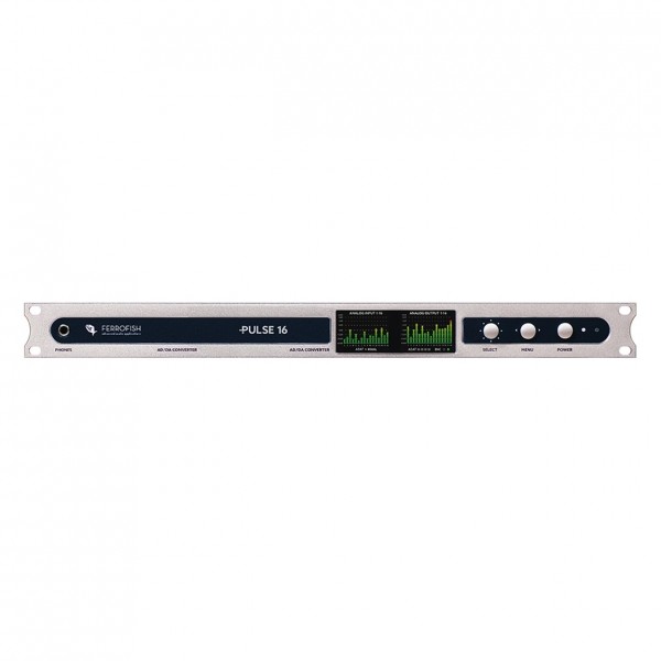 Ferrofish Pulse16 16-Channel AD/DA Converter with ADAT - Front