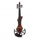 GEWA Novita 3.0 5 String Electric Violin with adapter, Gold Brown