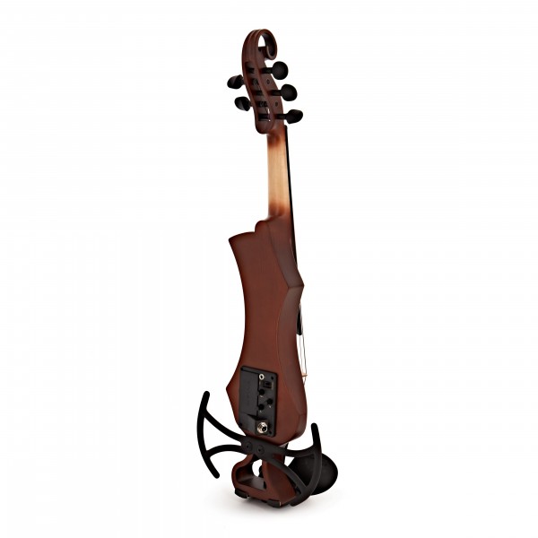 GEWA Novita 3.0 5 String Electric Violin with adapter, Gold Brown