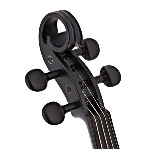 GEWA Novita 3.0 Electric Violin with adapter, Black