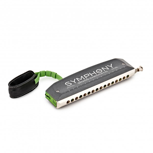 Seydel Symphony 64 Grand Chromatic Harmonica, Acrylic