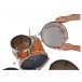 Dixon Drums Jet Set Plus 5pc Shell Pack, Orange Sparkle