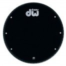 DW Bass drum head Ebony 18"