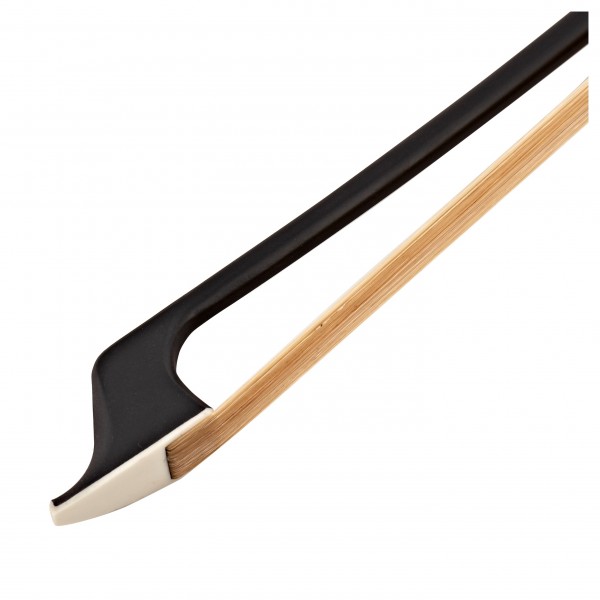 Glasser Fibreglass Double Bass Bow, Leatherette, French Style, 3/4