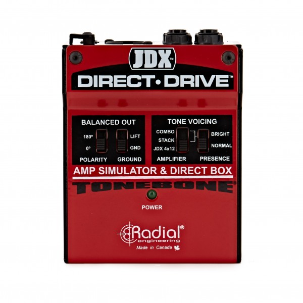 Radial JDX Direct Drive Amp Emulator And DI Box