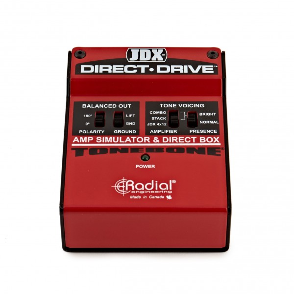 Radial JDX Direct Drive Amp Emulator And DI Box