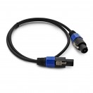 2 Pole Speaker Cable, 1m