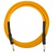 Fender Pro Glow in the Dark Cable 5.5m, Orange Coil