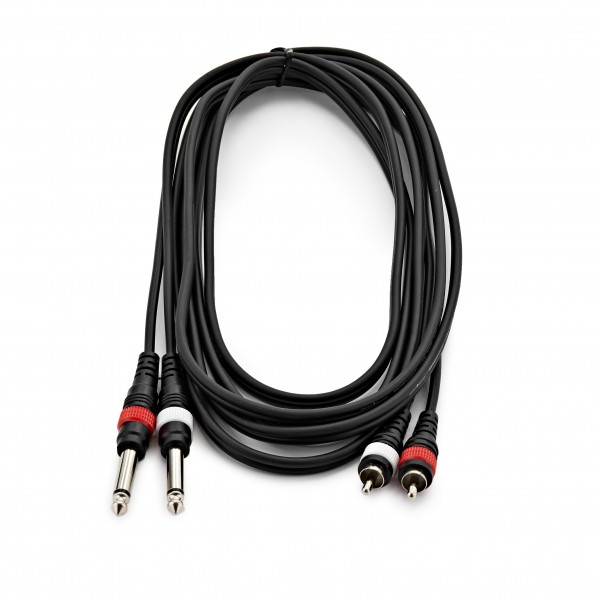 Jack - Phono Cable Dual Mono 3m