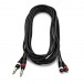 Jack - Phono Cable Dual Mono, 6m