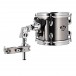 Pearl EXX 8x7 Add-On Tom Pack With TH70s & ADP-20, Smokey Chrome