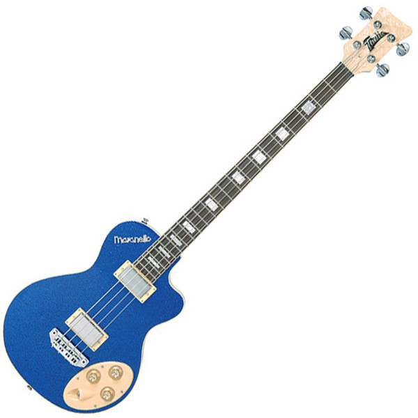 Italia Maranello Classic Bass Guitar, Blue