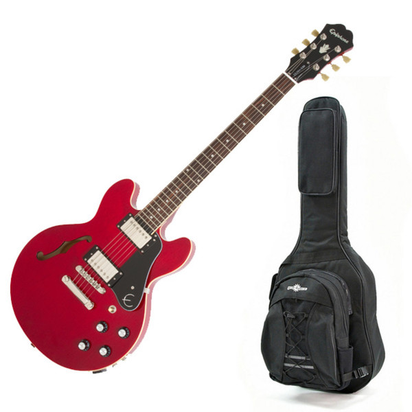 Epiphone Ultra 339 Cherry with Gig Bag 1