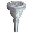 Bach Classic Tuba Mouthpiece, 22, Silver Plated
