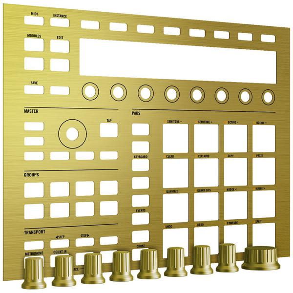 Native Instruments Maschine MK2 Custom Kit, Solid Gold